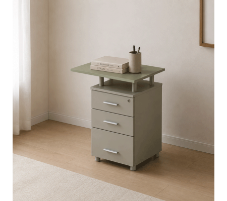 Soft Etejerli Çalışma Masası 180 cm